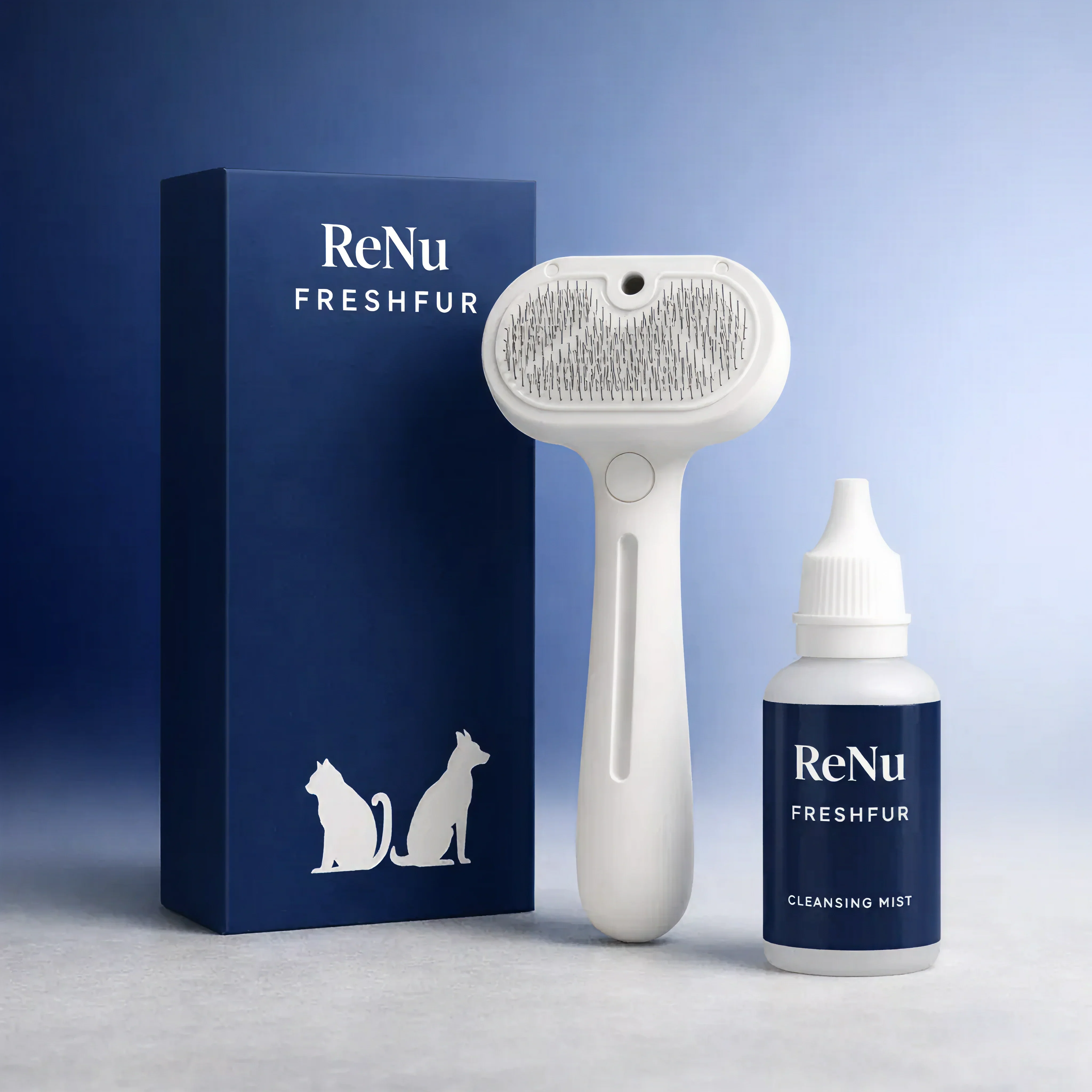 ReNu FreshFur Shower Brush + Cleansing Mist - Image 14